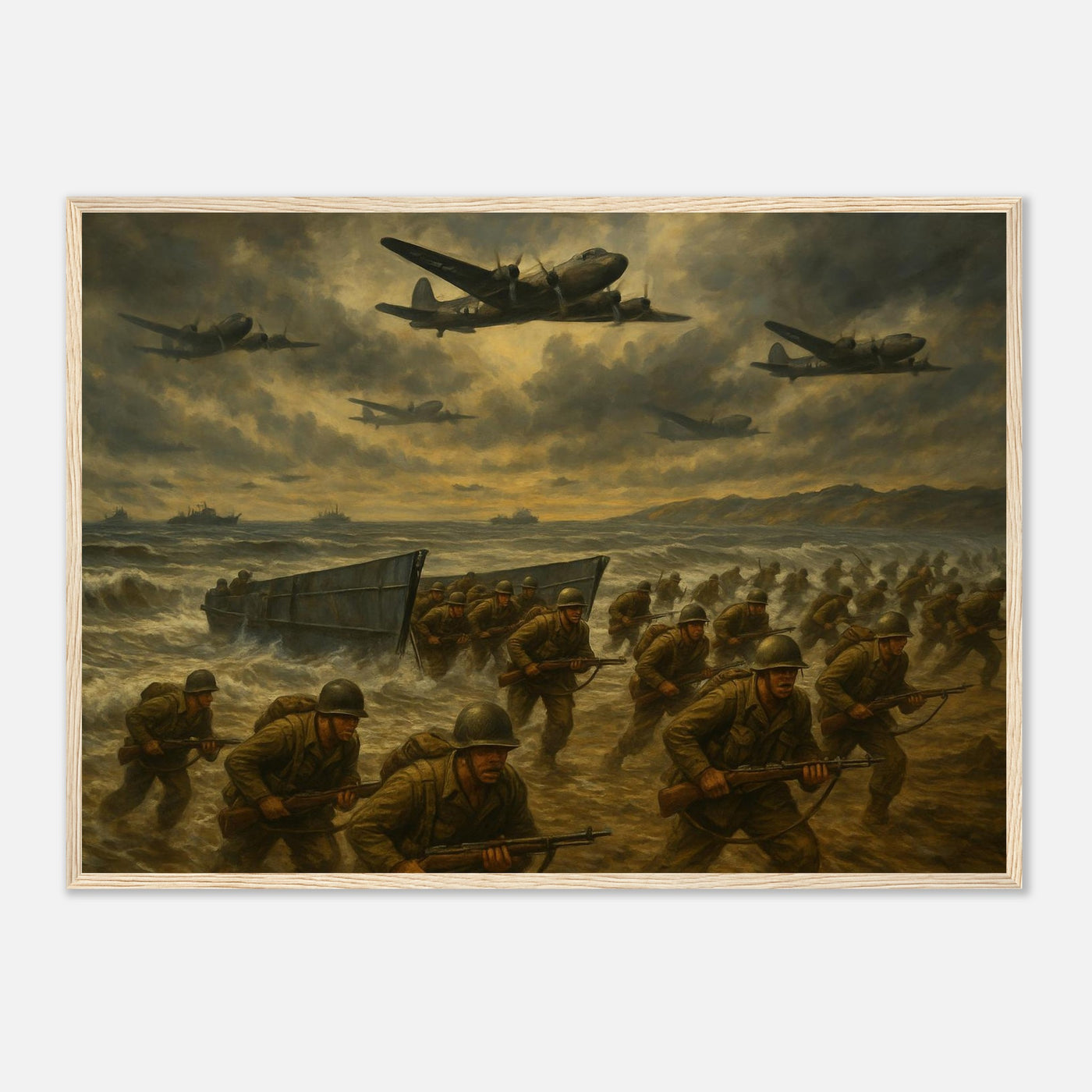 D-Day : The Eyes of the World are Upon you – Canvas Art Print | Canvas of America
