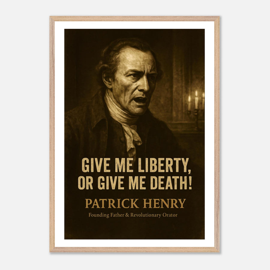 Patrick Henry - Liberty or Death – Canvas Art Print | Canvas of America