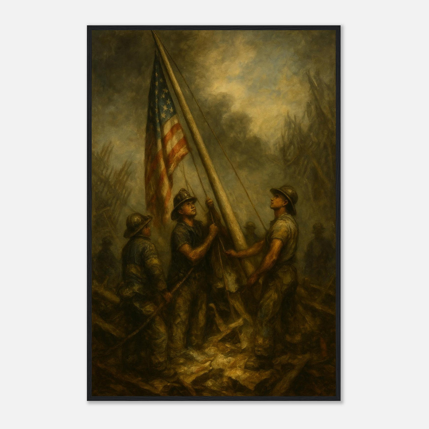Heroes of Nine-eleven – Canvas Art Print | Canvas of America