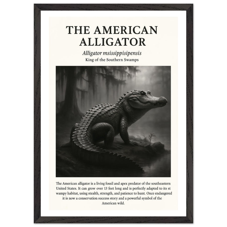 The American Alligator – Canvas Art Print | Canvas of America