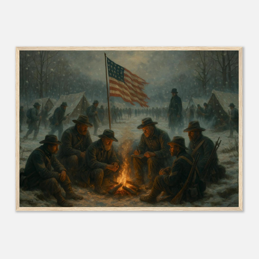 Union Campfire – Canvas Art Print | Canvas of America
