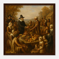 The First Thanksgiving – Canvas Art Print | Canvas of America