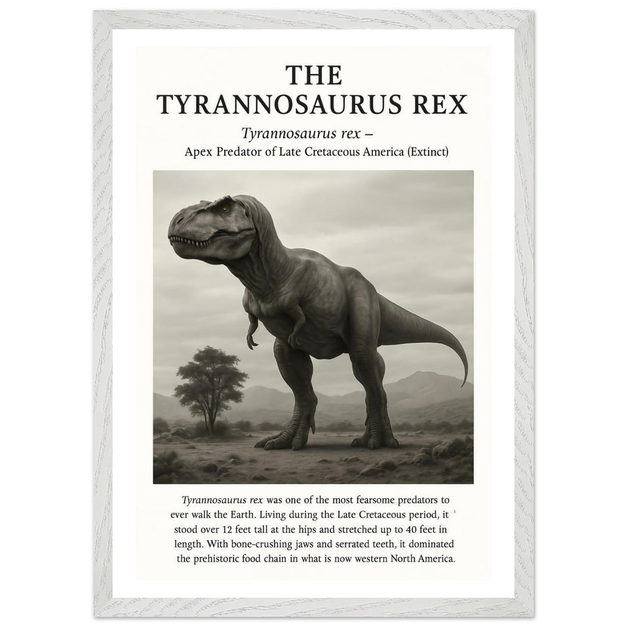 The Tyrannosaurus Rex – Canvas Art Print | Canvas of America