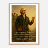 Thomas Jefferson: Freedom's Philosopher – Canvas Art Print | Canvas of America
