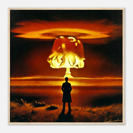 Now I am become Death, the Destroyer of Worlds – Canvas Art Print | Canvas of America