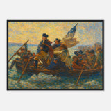 Delaware Crossing - Impressionism – Canvas Art Print | Canvas of America