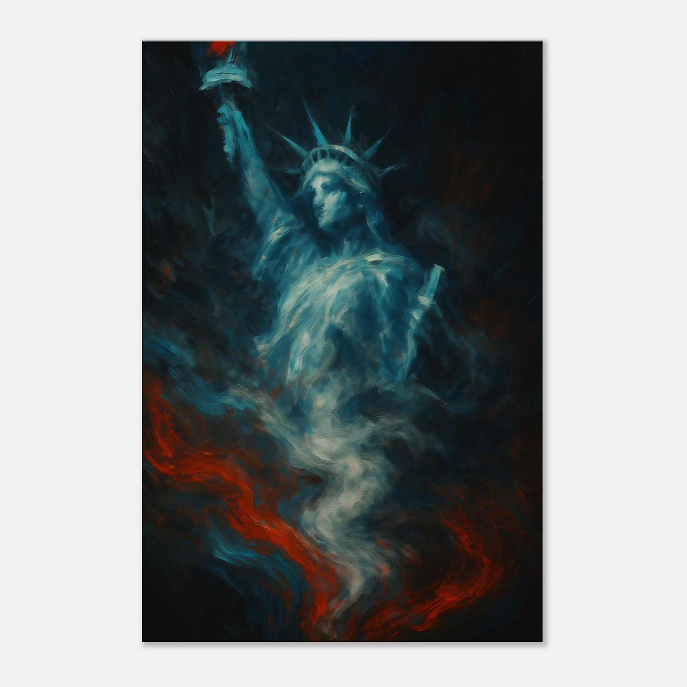 Smoking Liberty – Canvas Art Print | Canvas of America