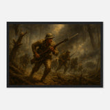 Battle of Belleau Wood WW1 – Canvas Art Print | Canvas of America