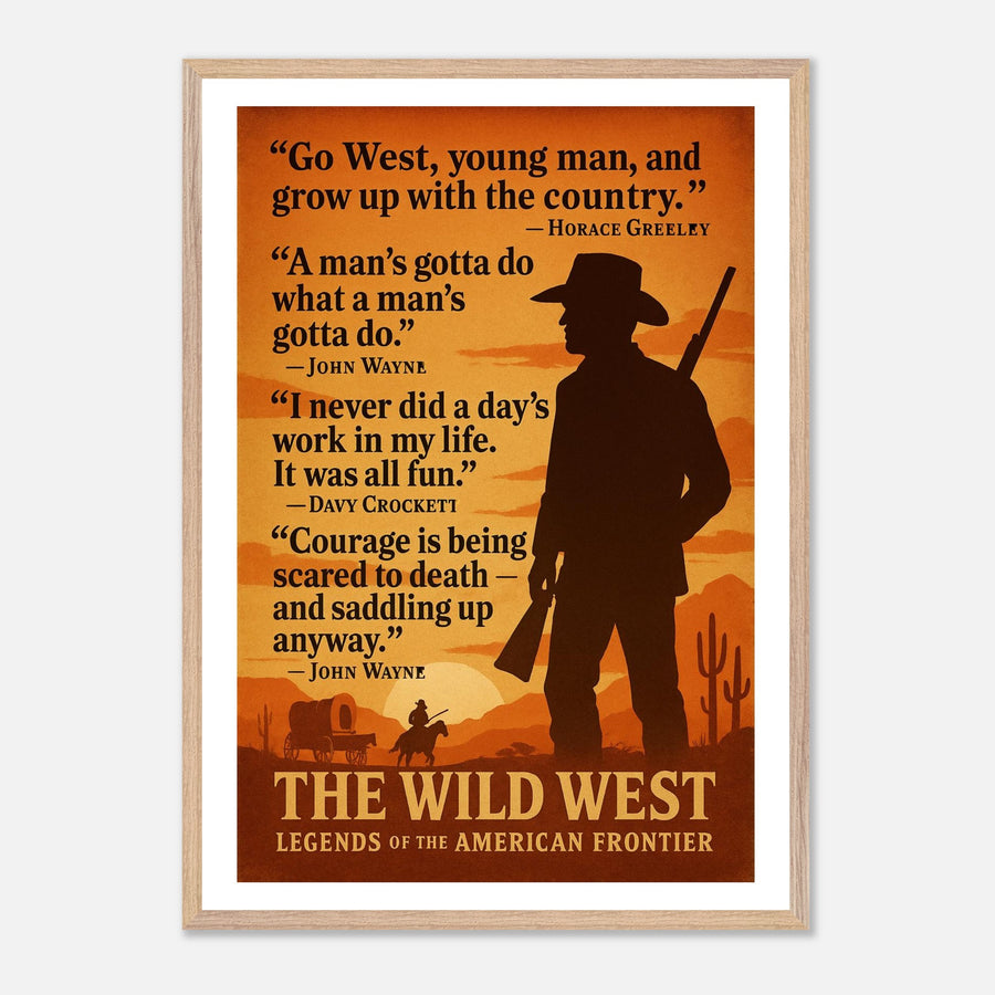 The Wild West - Highwaymen – Canvas Art Print | Canvas of America