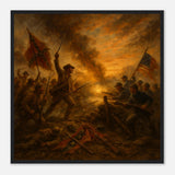 Battle at Dawn – Canvas Art Print | Canvas of America