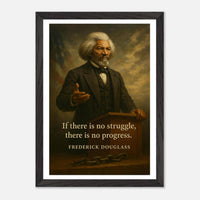 Frederick Douglass - Orater of Progress – Canvas Art Print | Canvas of America