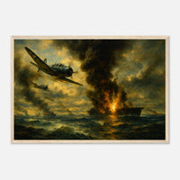 Battle of Midway – Canvas Art Print | Canvas of America