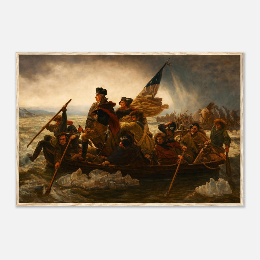 Washington Crossing the Delaware – Canvas Art Print | Canvas of America