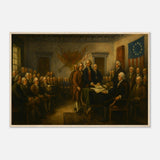 Signing of the Declaration – Canvas Art Print | Canvas of America