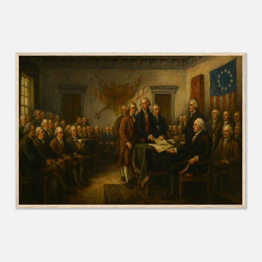 Signing of the Declaration – Canvas Art Print | Canvas of America