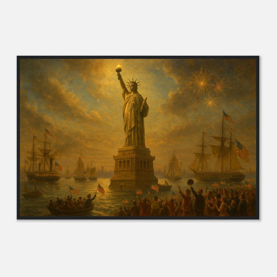 Unveiling of Liberty – Canvas Art Print | Canvas of America