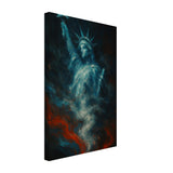Smoking Liberty – Canvas Art Print | Canvas of America