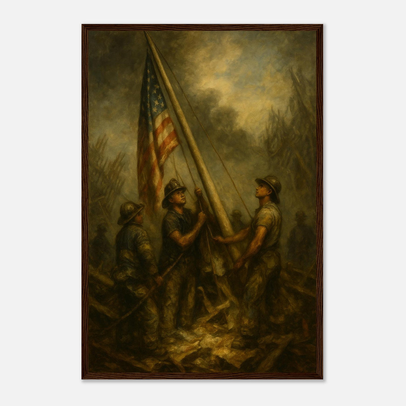Heroes of Nine-eleven – Canvas Art Print | Canvas of America