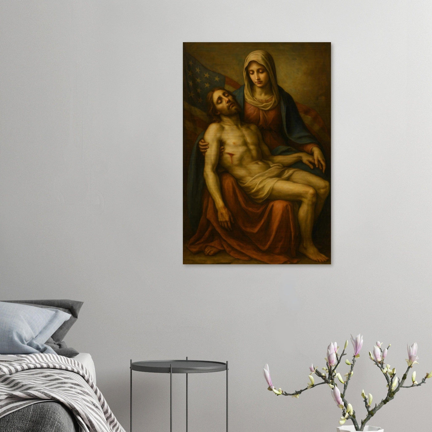 The American Pietà – Canvas Art Print | Canvas of America