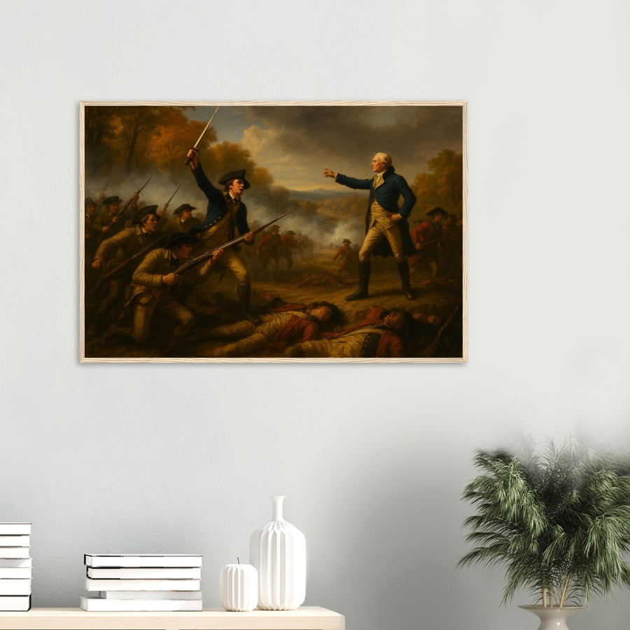 Turning Point - Battle of Saratoga – Canvas Art Print | Canvas of America