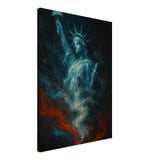 Smoking Liberty – Canvas Art Print | Canvas of America