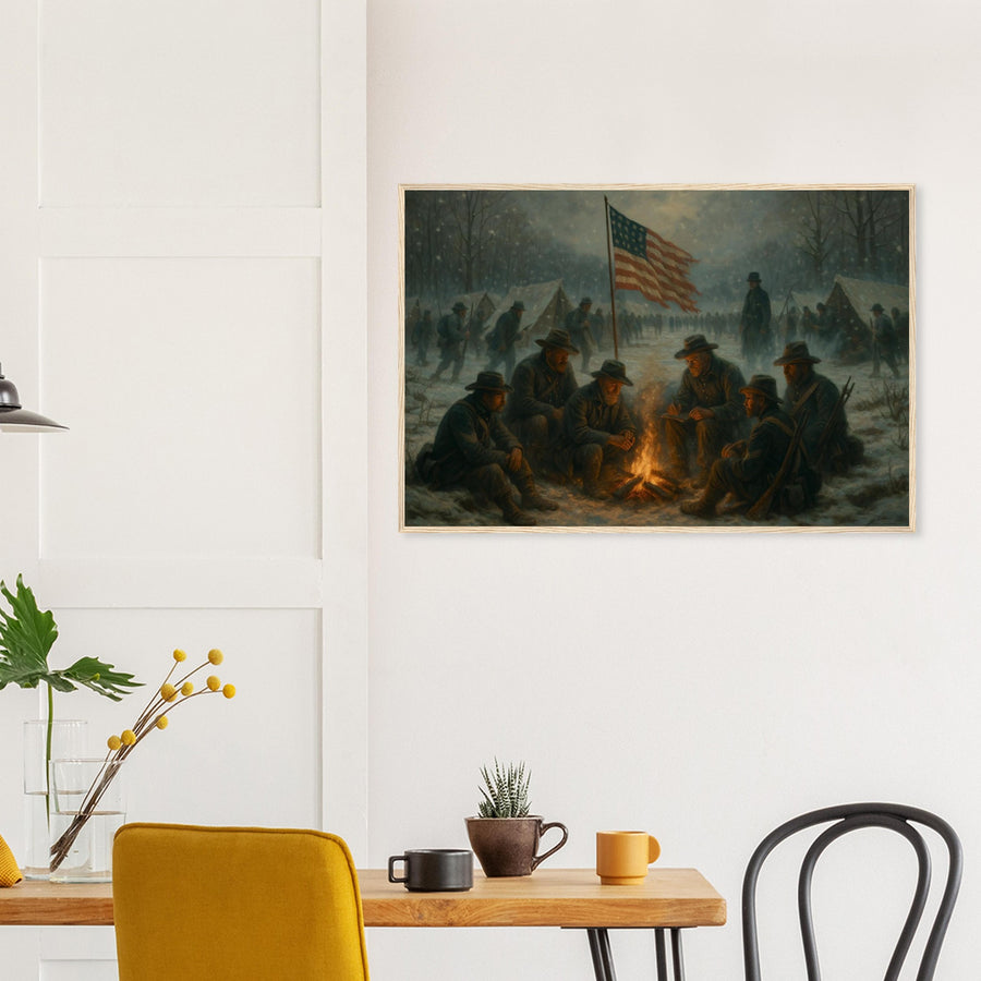 Union Campfire – Canvas Art Print | Canvas of America