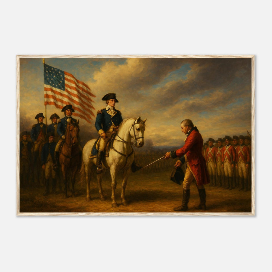 Surrender of York Town – Canvas Art Print | Canvas of America