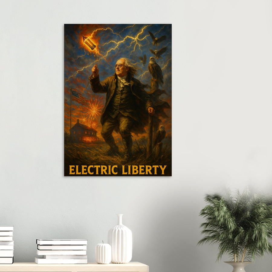 Electric Liberty – Canvas Art Print | Canvas of America