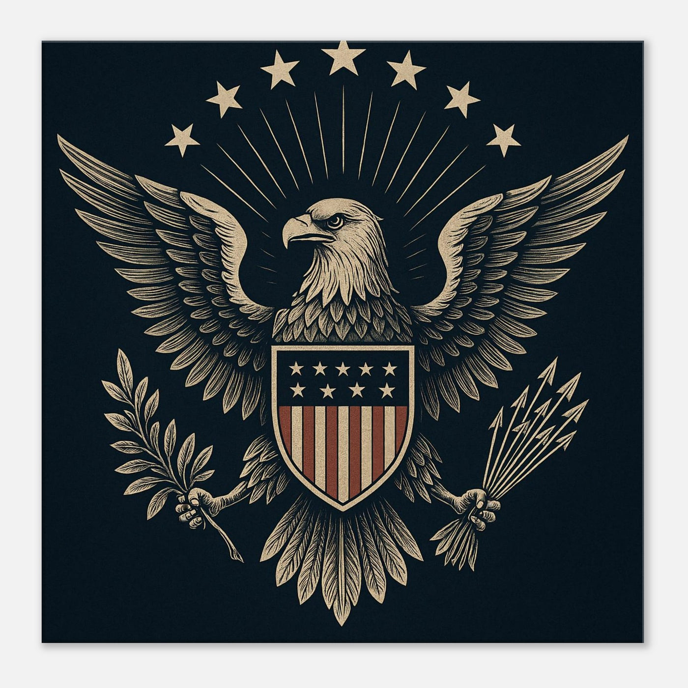 Emblem of Freedom – Canvas Art Print | Canvas of America