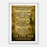 The Civil War - A Nation Divided – Canvas Art Print | Canvas of America