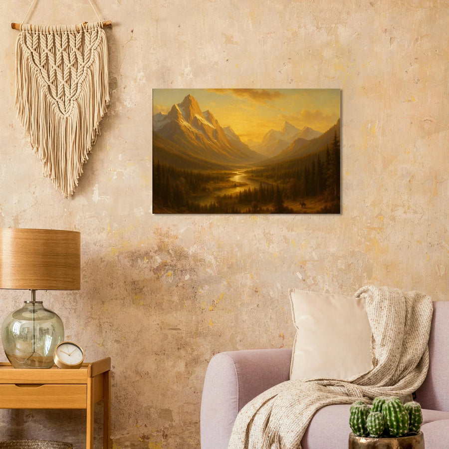 Rocky Mountains in the Distance – Canvas Art Print | Canvas of America