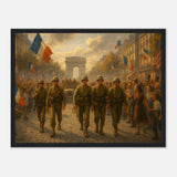 Liberation of Paris – Canvas Art Print | Canvas of America