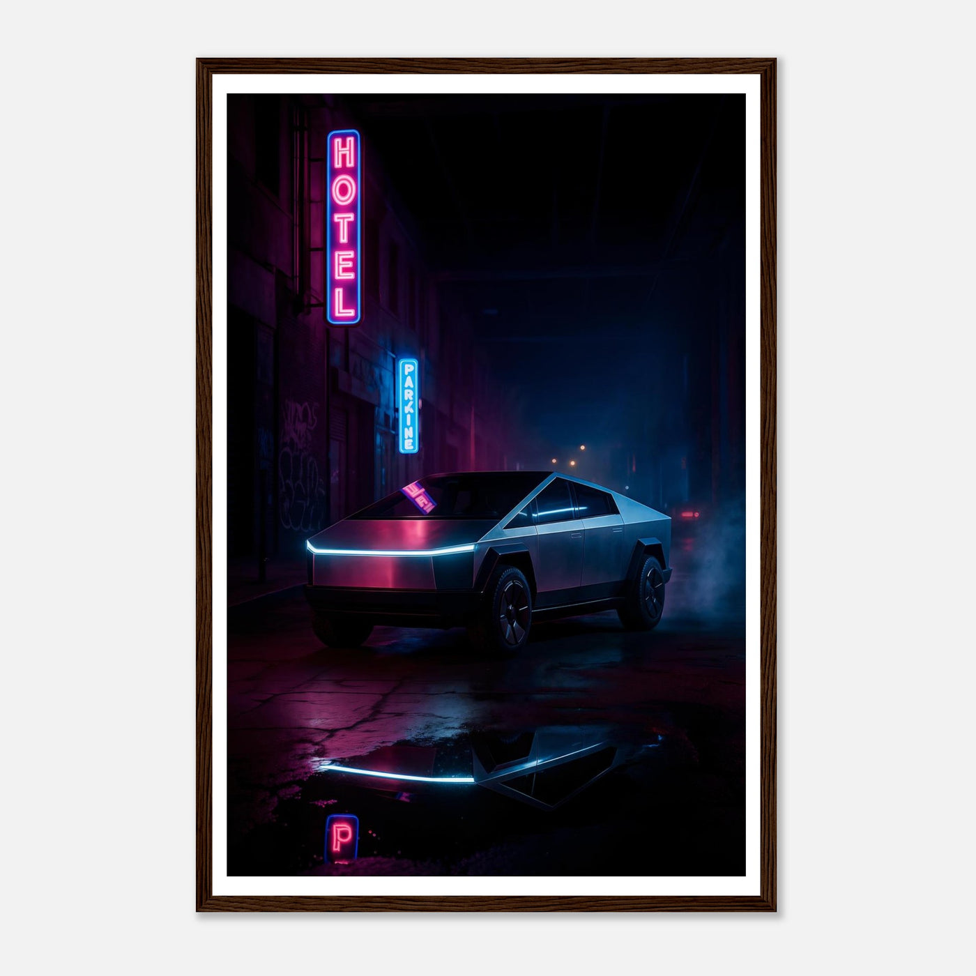 2023 Cybertruck – Canvas Art Print | Canvas of America