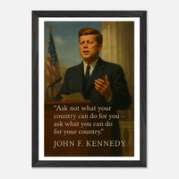 JFK - A Profile in Courage – Canvas Art Print | Canvas of America