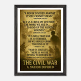 The Civil War - A Nation Divided – Canvas Art Print | Canvas of America