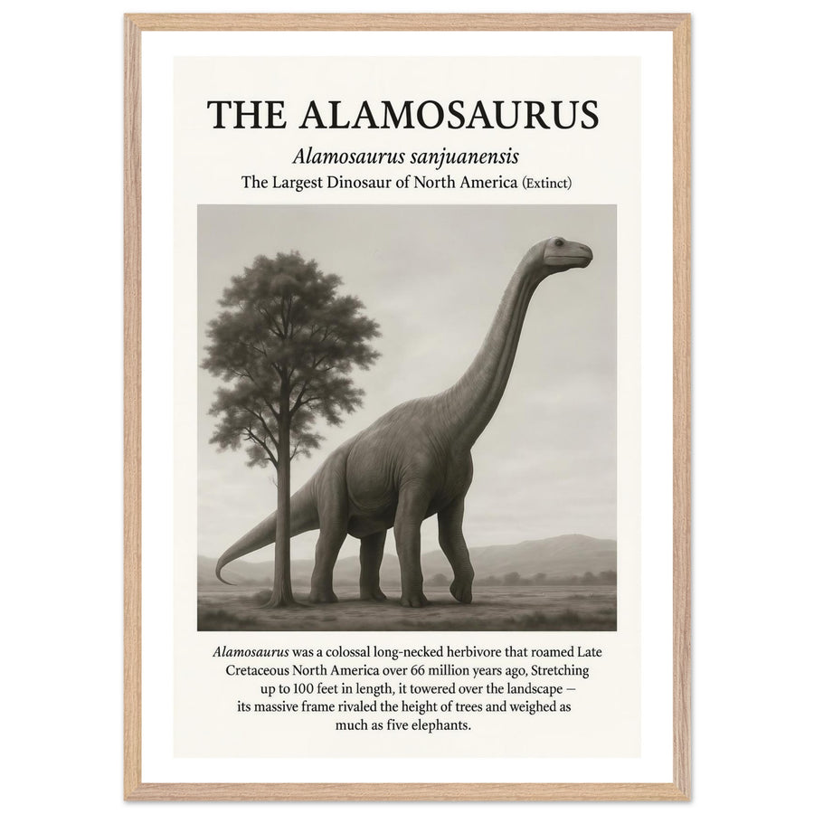 The Alamosaurus – Canvas Art Print | Canvas of America