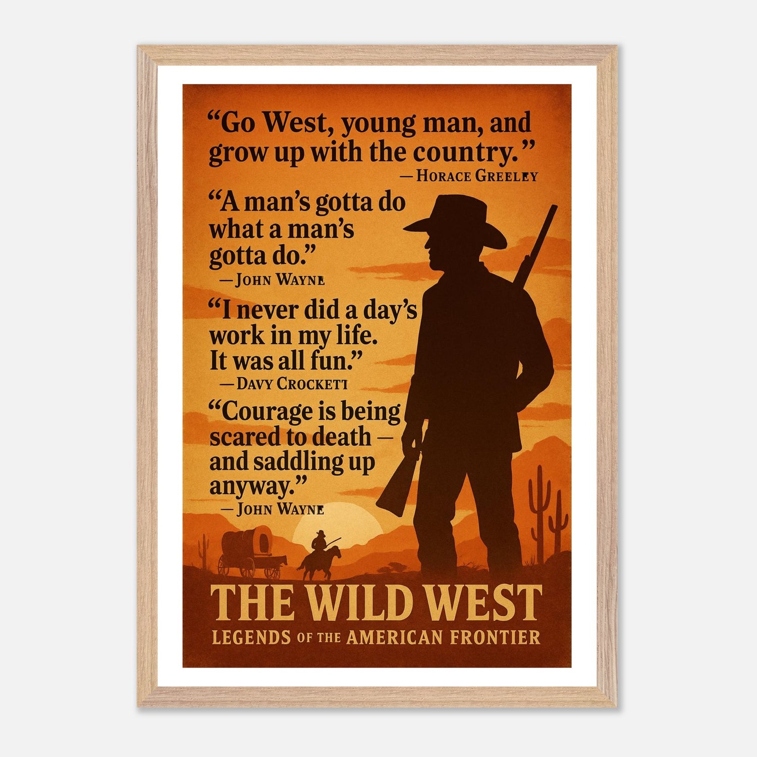 The Wild West - Highwaymen – Canvas Art Print | Canvas of America