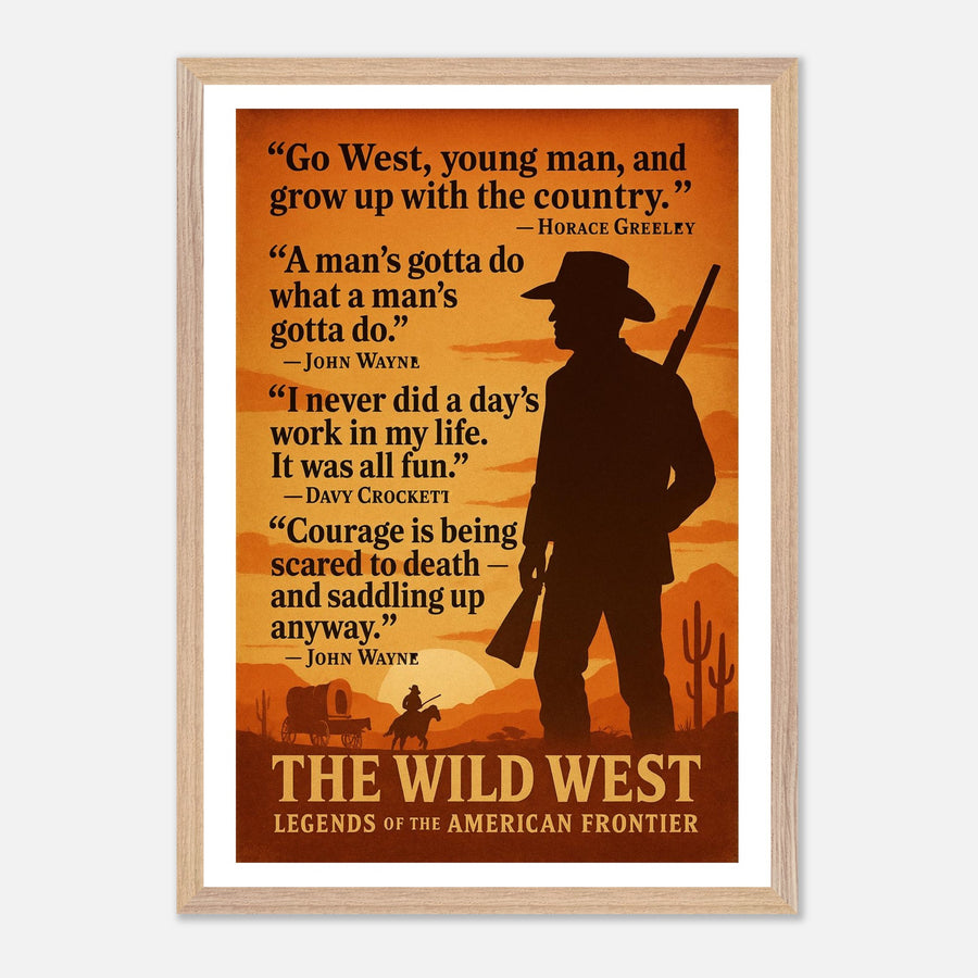 The Wild West - Highwaymen – Canvas Art Print | Canvas of America