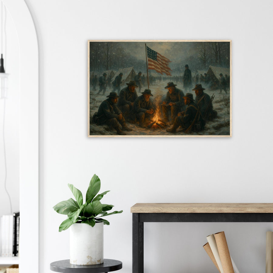 Union Campfire – Canvas Art Print | Canvas of America
