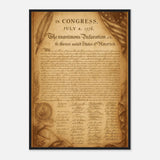 Declaration of Independance – Canvas Art Print | Canvas of America
