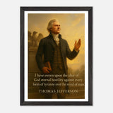 Thomas Jefferson: Freedom's Philosopher – Canvas Art Print | Canvas of America