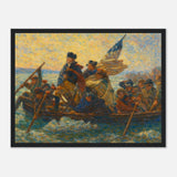 Delaware Crossing - Impressionism – Canvas Art Print | Canvas of America