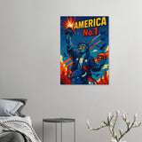 America No.1 – Canvas Art Print | Canvas of America