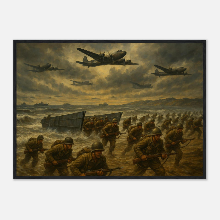 D-Day : The Eyes of the World are Upon you – Canvas Art Print | Canvas of America
