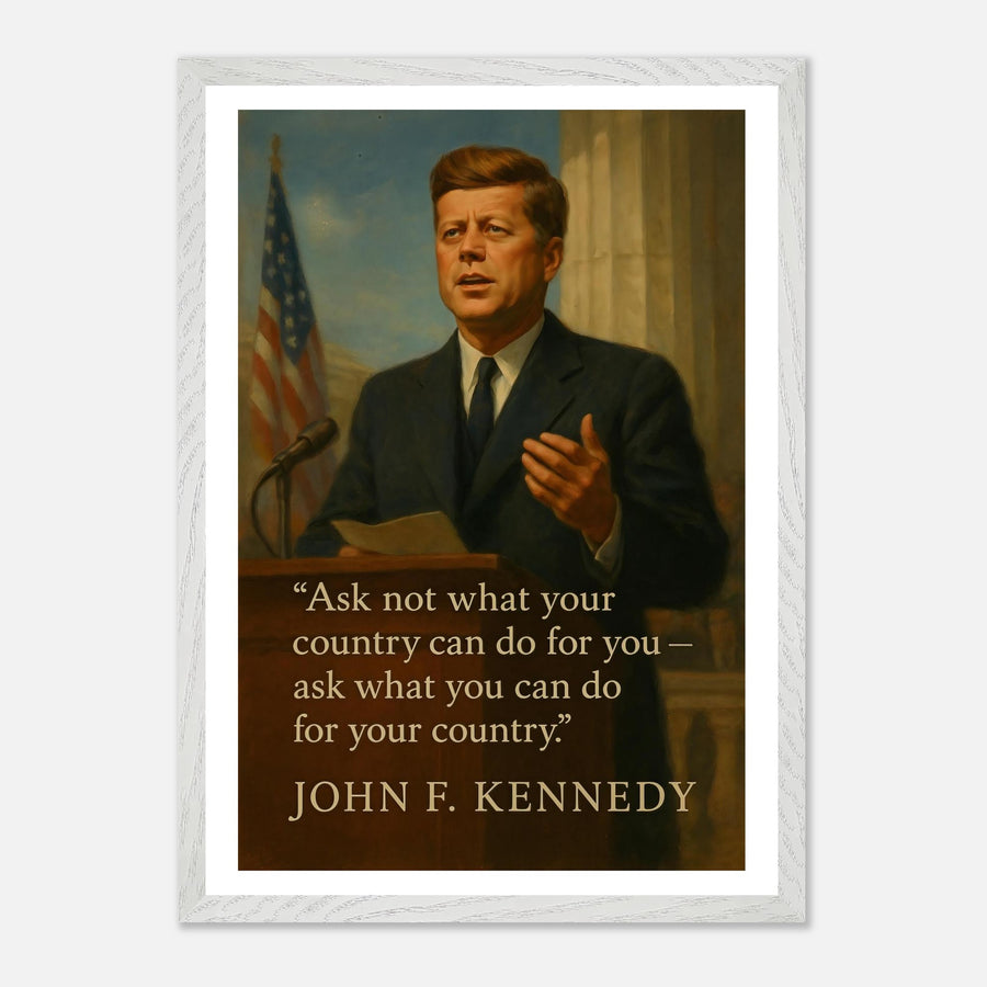 JFK - A Profile in Courage – Canvas Art Print | Canvas of America