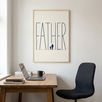 Father tribute — premium American wall art | Canvas of America