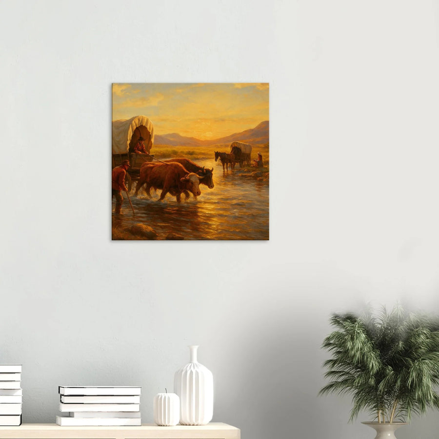 Settling the West – Canvas Art Print | Canvas of America