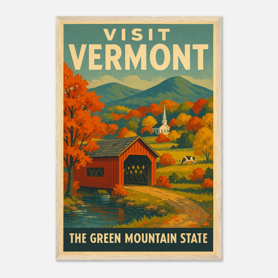 Vermont – Canvas Art Print | Canvas of America