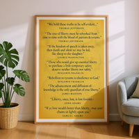 Founding Fathers - Words of Wisdom – Canvas Art Print | Canvas of America