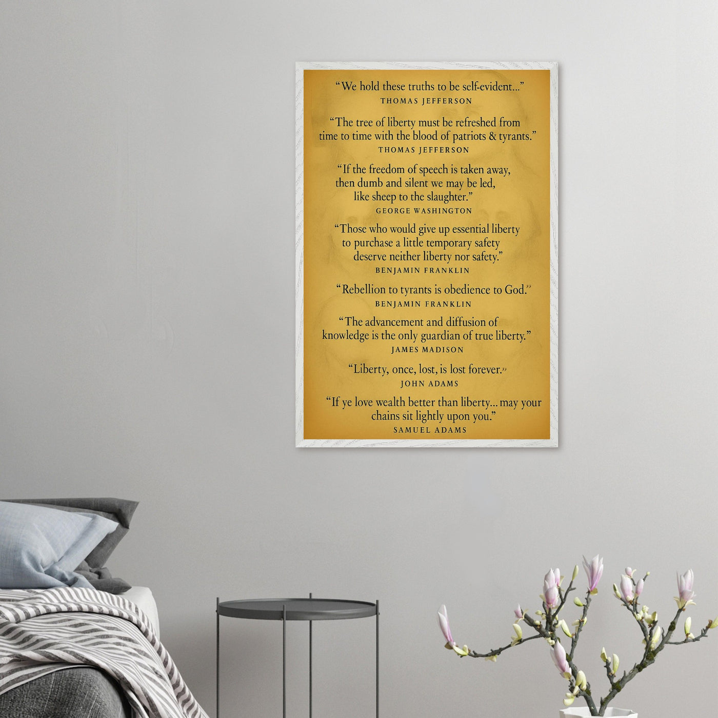 Founding Fathers - Words of Wisdom – Canvas Art Print | Canvas of America